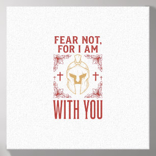 Fear Not Christian Warrior Vintage T-Shirt_1 Canvas Photo Tile