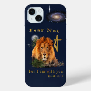 Fear Not for I am With thee iPhone 15 Plus Case