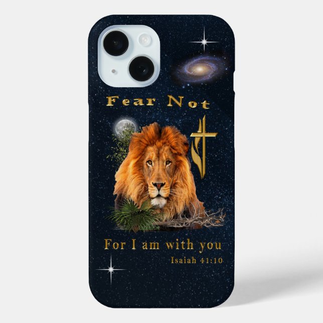 Fear Not for I am With thee Case-Mate iPhone Case (Back)