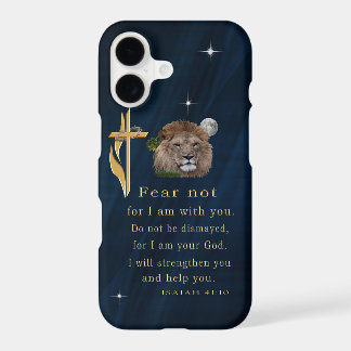 Fear not for I am with thee iPhone 17 Case