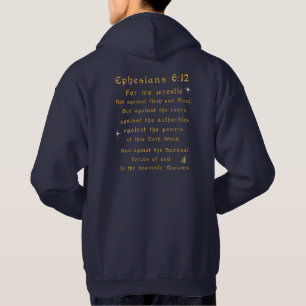 Fear not for I am with thee Christian Bible verse Hoodie