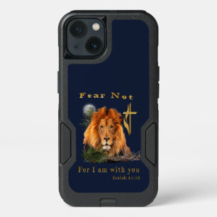 Fear not for I am with thee Christian phone case