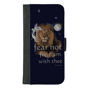 Fear not for I am with thee iPhone 8/7 Plus Wallet Case