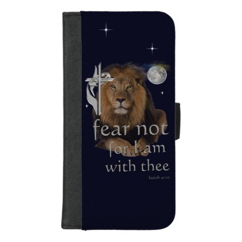 Fear not for I am with thee iPhone 87 Plus Wallet Case