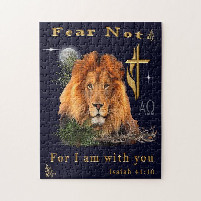 Fear Not for I am With thee Jigsaw Puzzle (Vertical)