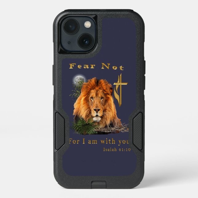 Fear not for I am with thee Otterbox iPhone Case (Back)
