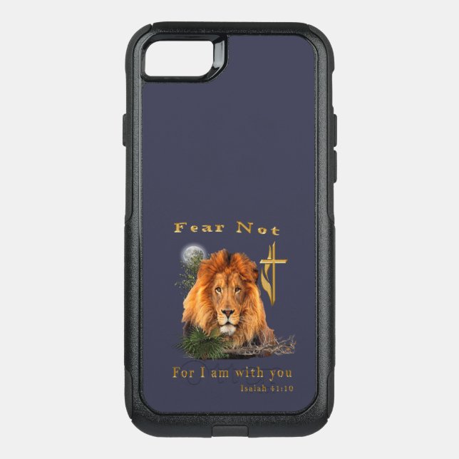 Fear not for I am with thee Otterbox iPhone Case (Back)