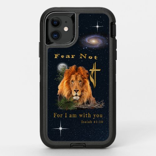 Fear not for I am with Thee OtterBox Defender iPhone 11 Case