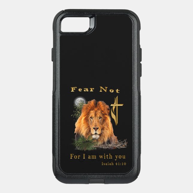Fear not for I am with thee Otterbox iPhone Case (Back)