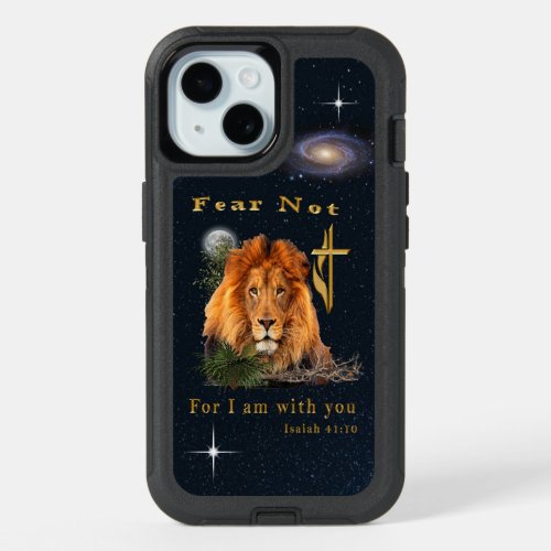 Fear not for I am with Thee iPhone 15 Case