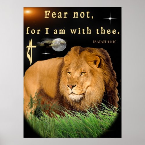 Fear Not for I am with thee Poster