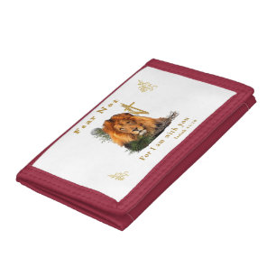 Fear Not for I am With thee Tri-fold Wallet