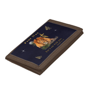 Fear Not for I am With thee Tri-fold Wallet