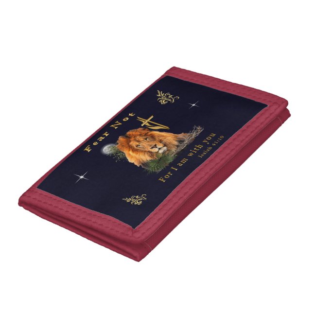 Fear Not for I am With thee Trifold Wallet (Bottom)