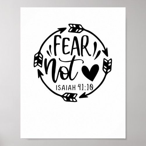 fear Not Isaiah 41 10_01 Poster