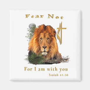 Fear not Isaiah 41:10 Magnet