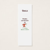 Fear not Scripture Watercolor Seals Bookmark (Back)