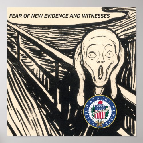 Fear Of New Evidence And Witnesses Poster