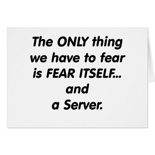 fear server card