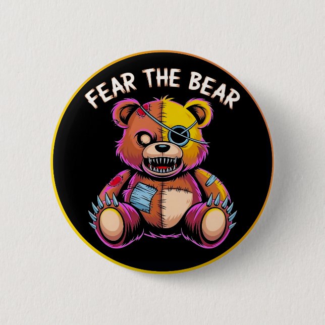 Fear the Bear Button (Front)