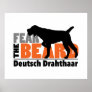 Fear the Beard - Deutsch Drahthaar Poster
