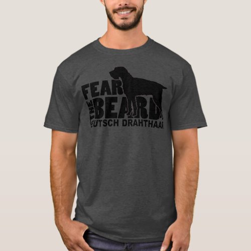 Fear the Beard  Deutsch Drahthaar  T_Shirt