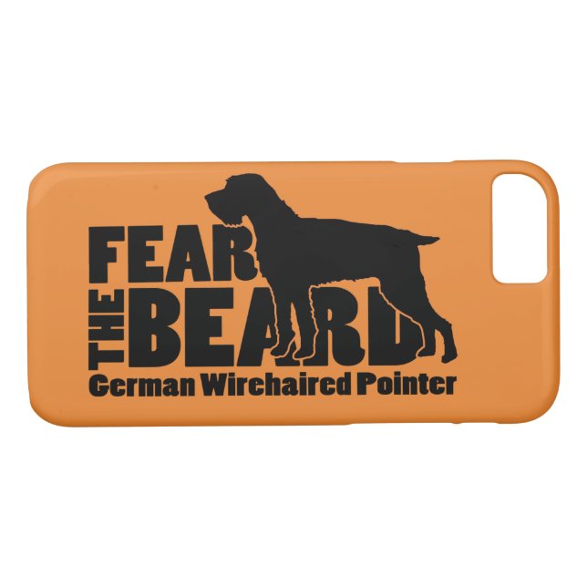 Fear the Beard - German Wirehaired Pointer Gear Case-Mate iPhone Case (Back (Horizontal))