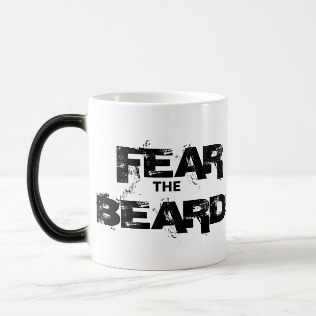 FEAR THE BEARD mug (Left)