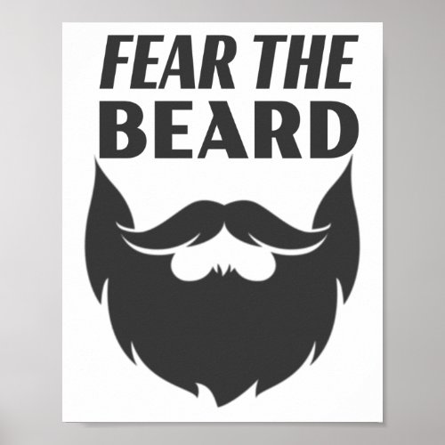 Fear the Beard Poster