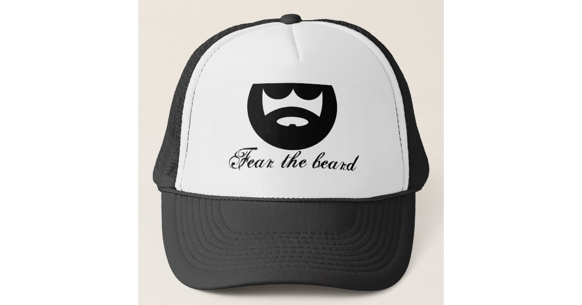 Fear the beard trucker hat for men