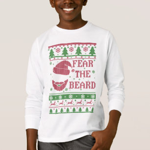 santa beard t shirt