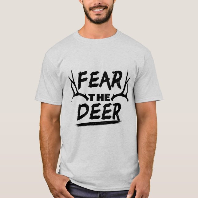 FEAR THE DEER T-Shirt (Front)