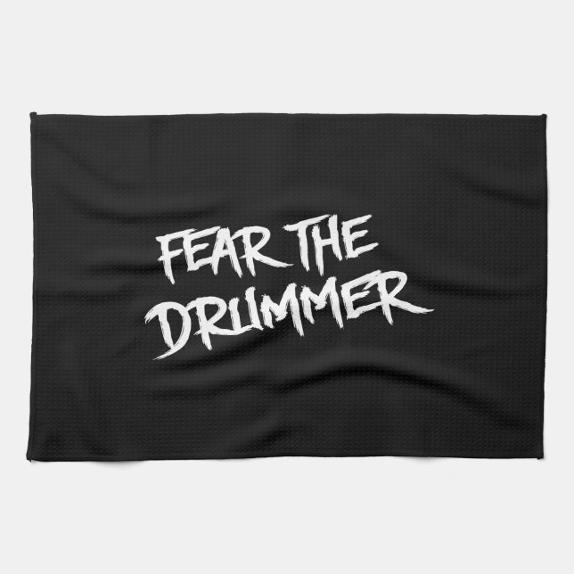Fear the Drummer Towel (Horizontal)
