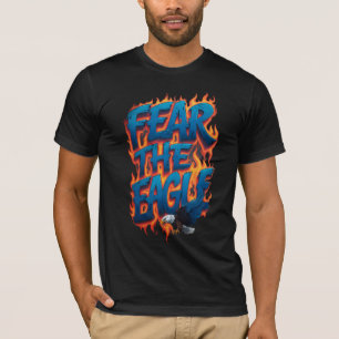 Fear The Eagle Poster  Fierce Bald Eagle T-Shirt