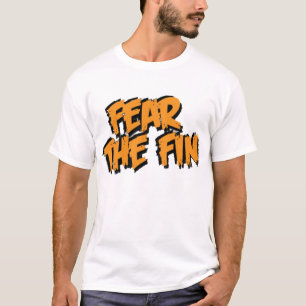 Fear the Fin Logo (Orange) T-Shirt