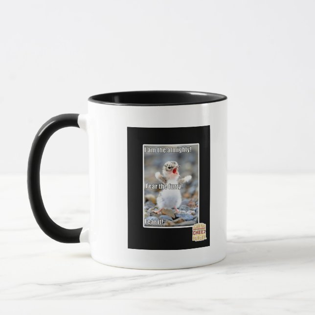 Fear the Fuzzy! Mug (Left)