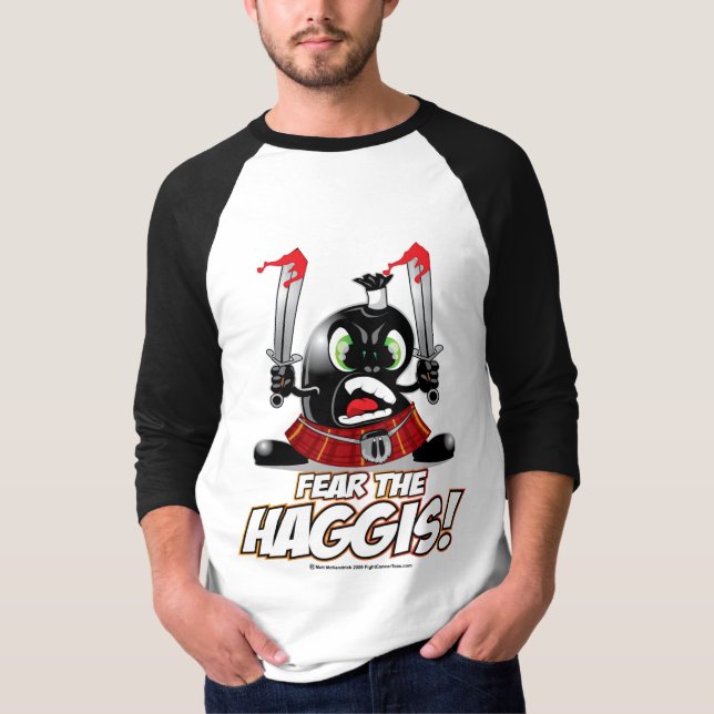 Fear the Haggis T-Shirt (Front)