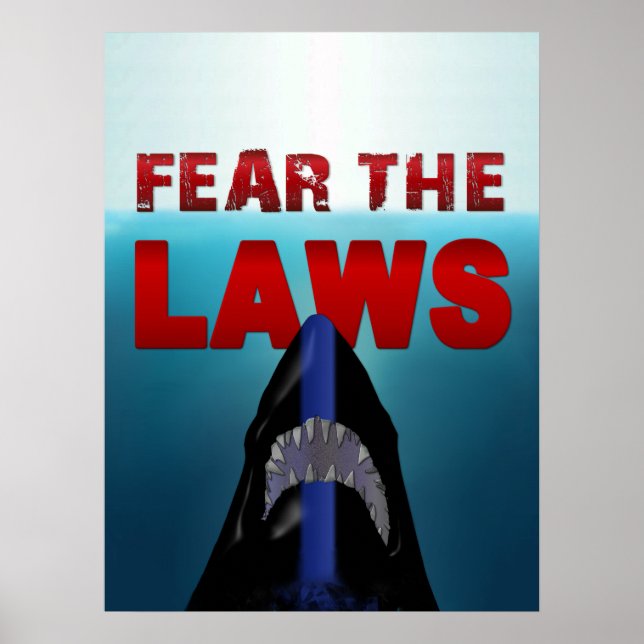 Fear the LAWS Poster (Front)