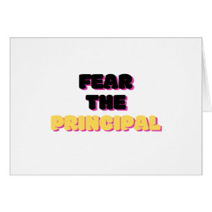 Fear The Principal 2 Cards