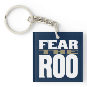 Fear The Roo Wordmark Keychain