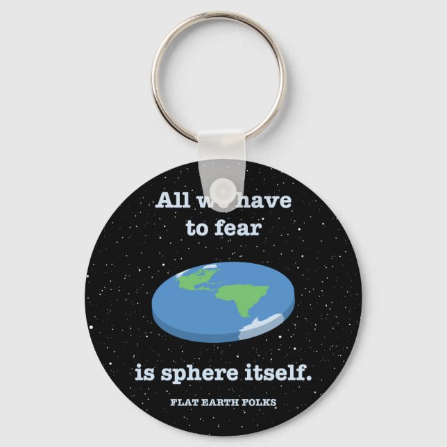 Fear the Sphere Keychain (Front)