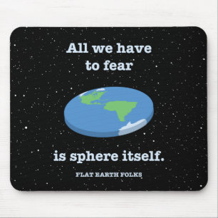 Fear the Sphere Mouse Pad
