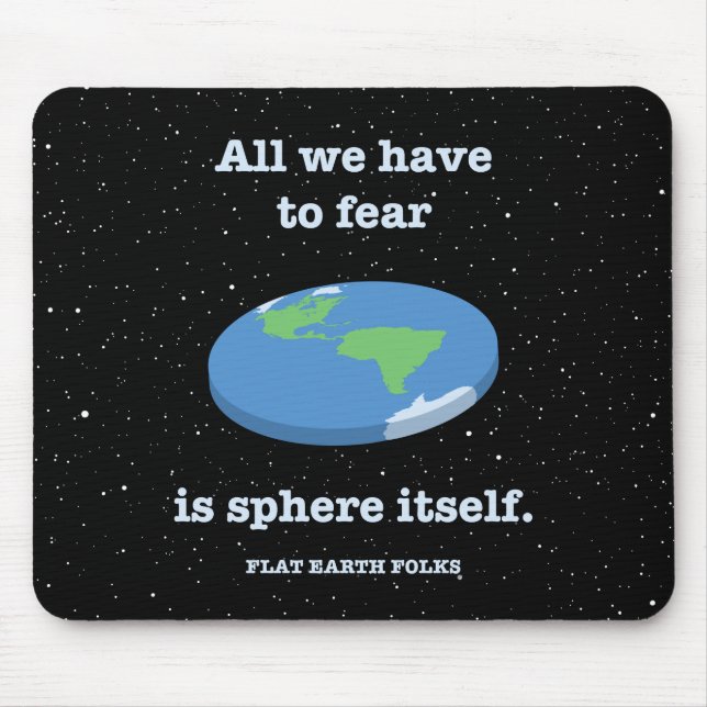 Fear the Sphere Mouse Pad (Front)