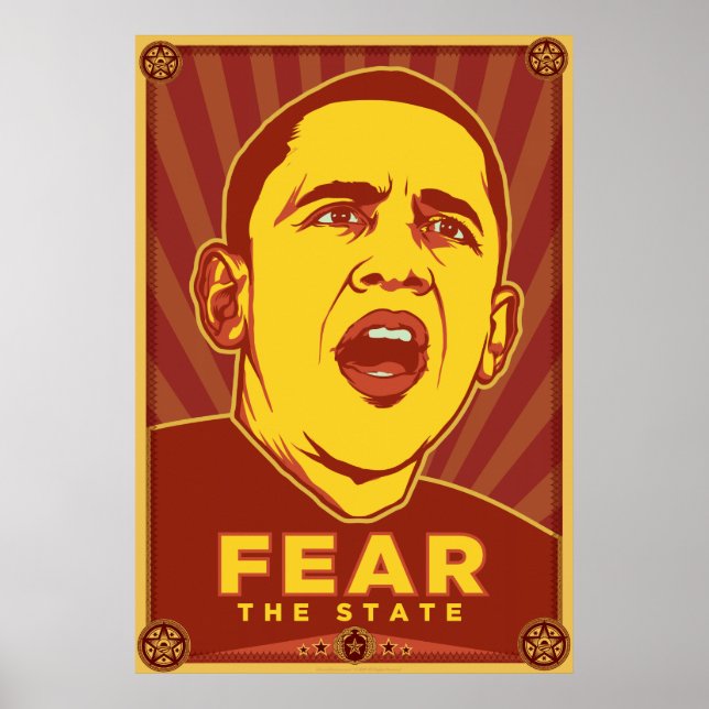 Fear the State Poster (Front)