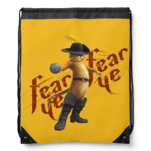 Fear Ye Fear Ye Drawstring Bag