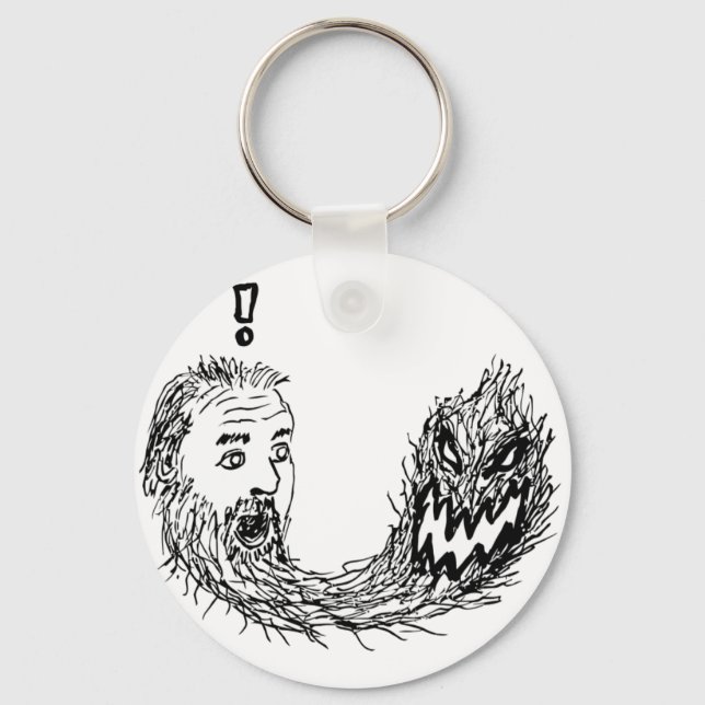 Fearbeard Keychain (Front)