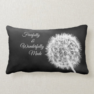 Fearfully and Wonderfully Made Bible Verse Lumbar Pillow