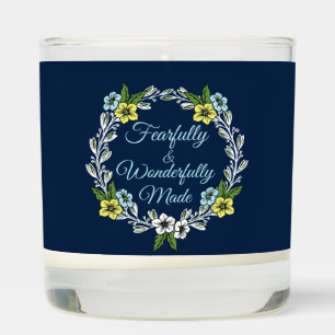 Fearfully And Wonderfully Made Floral Scented Candle