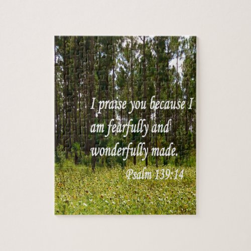 Fearfully and Wonderfully Made Jigsaw Puzzle