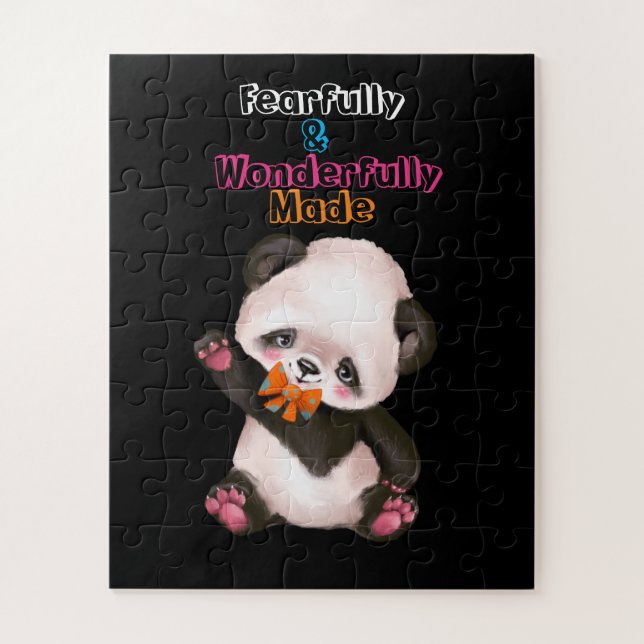 Fearfully And Wonderfully Made Jigsaw Puzzle (Vertical)